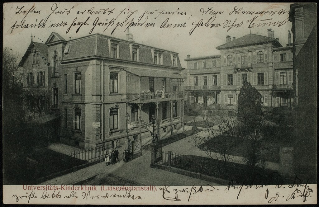 Luisenheilanstalt in Heidelberg was the first place were the Moro soup was given to treat diarrhoea